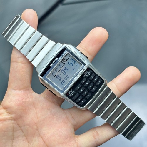 Men calculator watch data bank - men,
