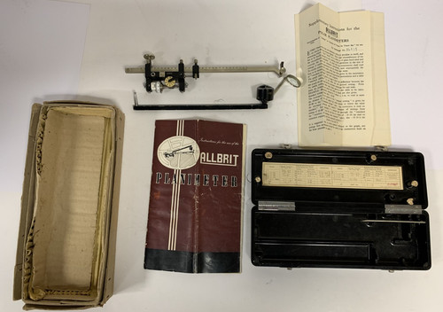 Allbrit vintage planimeter - allbrit,
