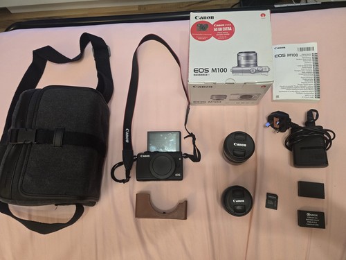 Canon eos m100 mirrorless - canon,