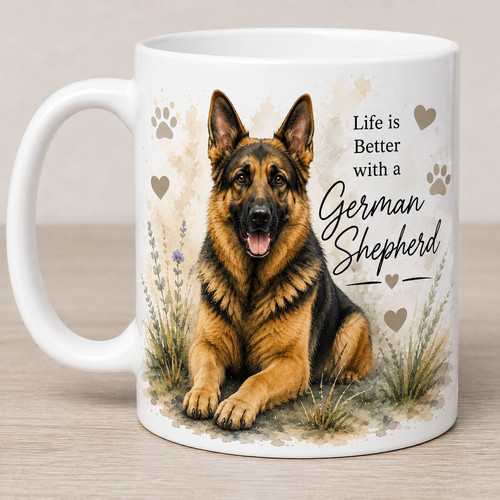 German shepherd dog mug 11oz - german,