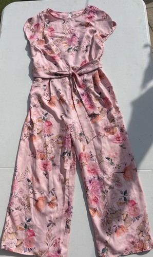 Girls floral jumpsuit - girls',