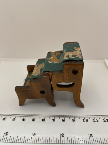 Scale miniature wooden - 1:12,
