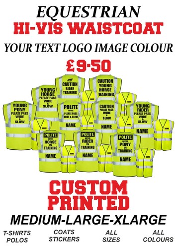 Personalised vis polite - personalised, hi-vis