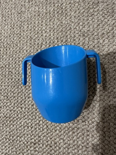 Blue doidy cup open - blue, cup,