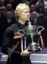 Neil Robertson Signed 16x12