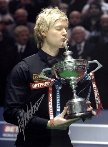 Neil robertson signed - robertson,