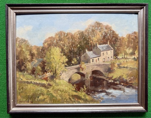 Original signed oil painting - oil,