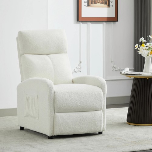 Recliner chair push back - push,