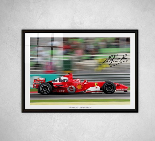 Michael schumacher signed - schumacher,