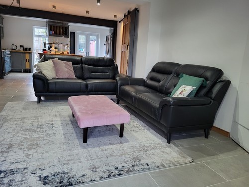 Cjc leather sofa set 3 - set, |