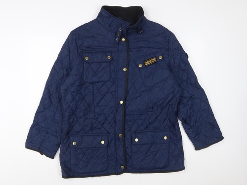Barbour womens blue quilted - blue,