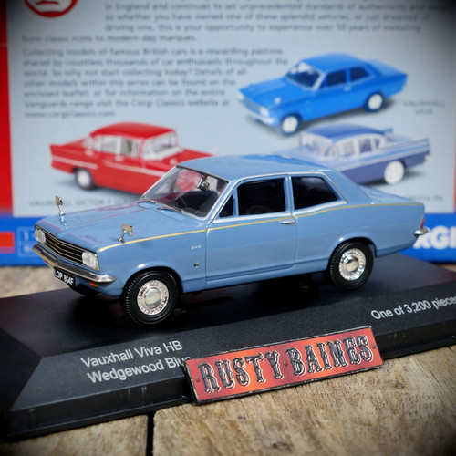 Corgi vanguards vauxhall viva - vauxhall,