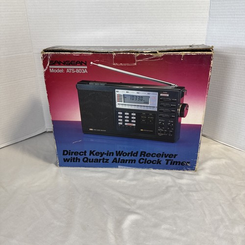 Vintage sangean ats 803a pll - -,