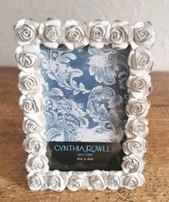 Cynthia Rowley New York Rose Shabby Chic Picture Frame