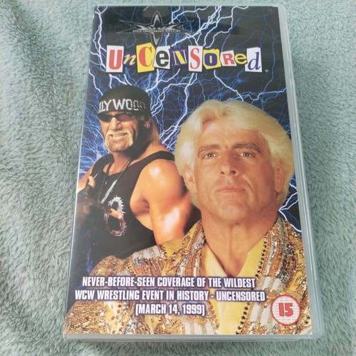Wcw uncensored vhs - wcw,