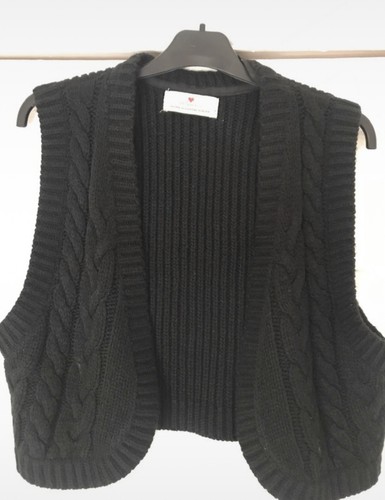 Ladies black cable - ladies,