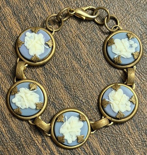Antique art nouveau - art, blue