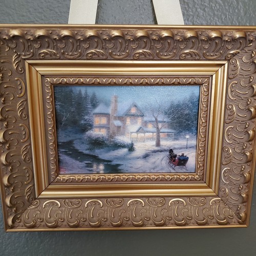 Thomas kinkade moonlit - kinkade, “moonlit
