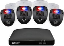 Swann  Home DVR 4 Indoor&Outdoor 1080p Security Camera System With 1TB HDD