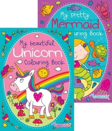 2pk colouring book for - book,