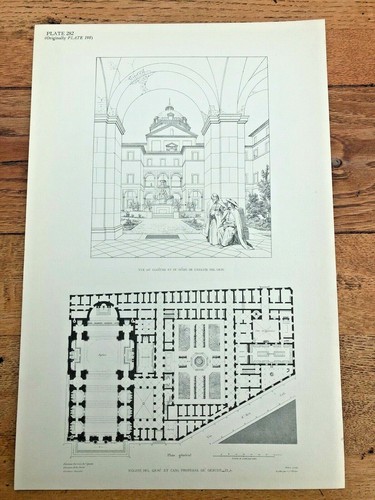 1928 print edifices de rome - de,