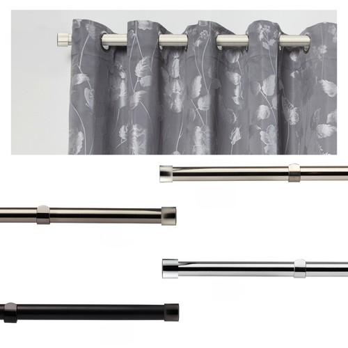 Extendable curtain poles with - curtain,
