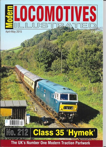 Modern locomotives illustrated - modern,