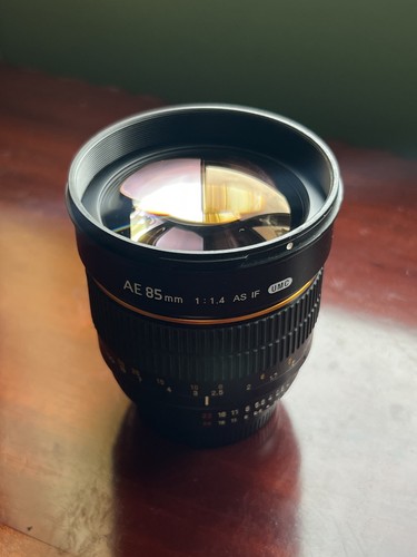 Rokinon 85mm as if umc - rokinon, ae