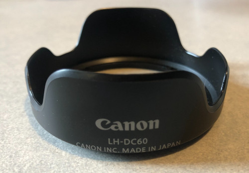 Canon dc60 lens - lh-dc60, hood