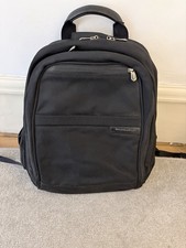 Briggs & Riley travel backpack/brief-style bag