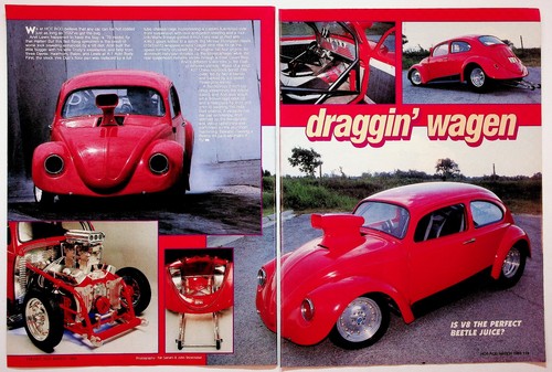 Hot rod magazine beetle - hot, vw