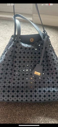 Blue russell and bromley bag