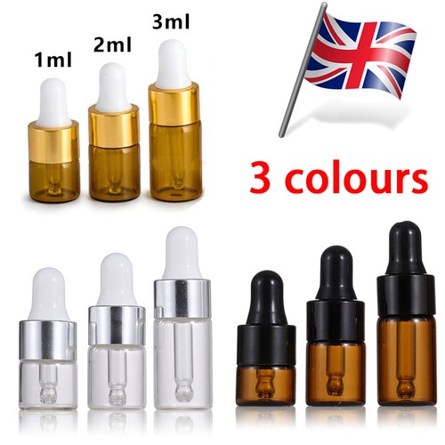 3ml amber clear - clear, small