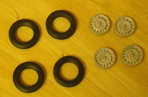 1/43rd scale disc wheels