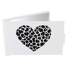'Leopard Print Heart' Compact