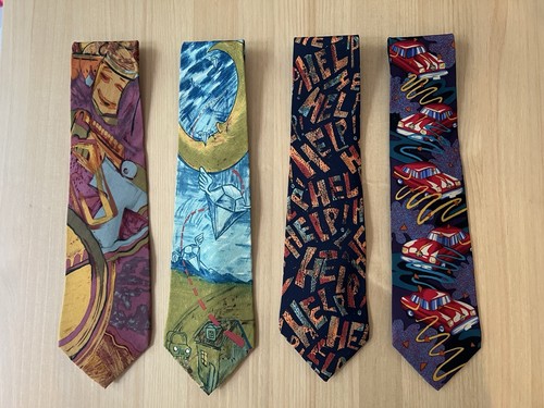 The beatles original neckties - beatles,