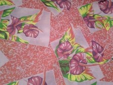 Fabric Hawaiian Floral Print