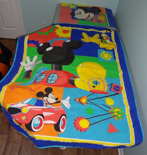 Mickey mouse clubhouse blanket - mickey,