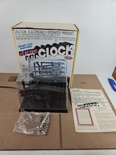 VTG 1978 ARROW HANDICRAFT #675 ELECTRIC ROLLING BALL CLOCK  Kinetic Time Machine
