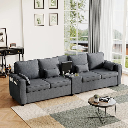 Seater sofa usb charging - 4,