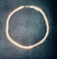 10mm Gold Tone Herringbone