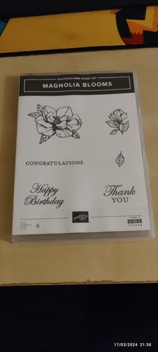 Stampin magnolia blooms - magnolia,