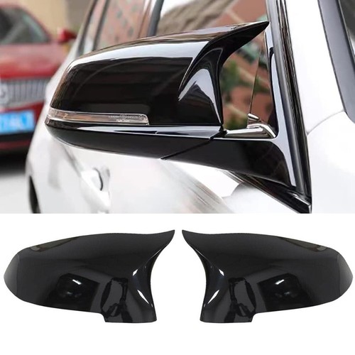 Pair gloss black mirror cover - gloss,
