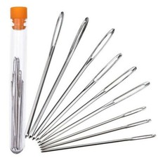 9pcs Large Eye Blunt Needles