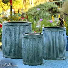 Galvanised Dolly Tubs Vintage