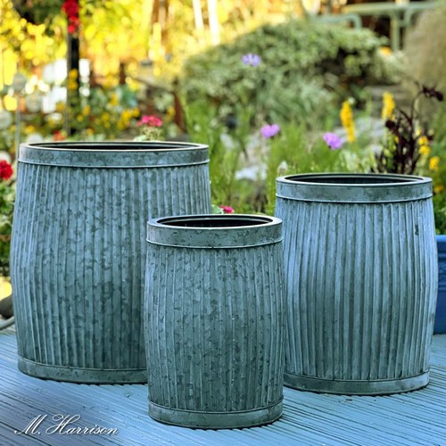 Galvanised dolly tubs - dolly, vintage