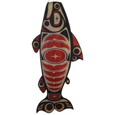 Salmon Totem 48" Fish Windsock
