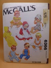VTG 70s McCALL'S 6366 15½+17"