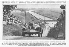 MOTOR SPORT Test Hill Climb at