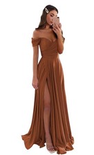 Satin Bridesmaid Dresses Long